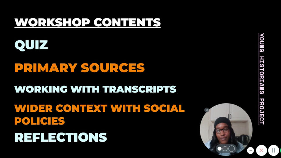 Video 4 Contents of the Workshop